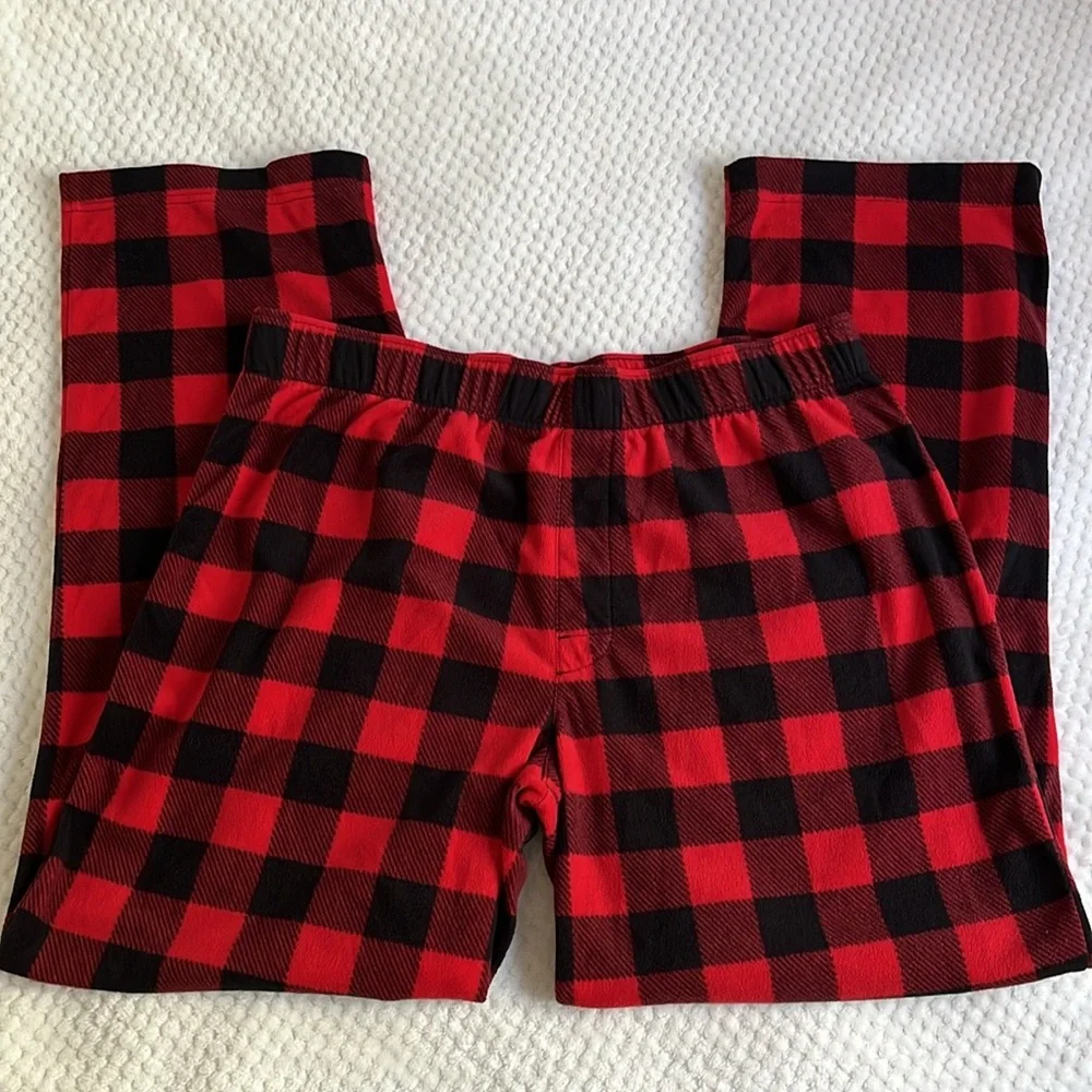 Wondershop Red Buffalo Check Flannel Holiday Pajama Pants